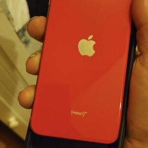 Apple iPhone in Striking Red